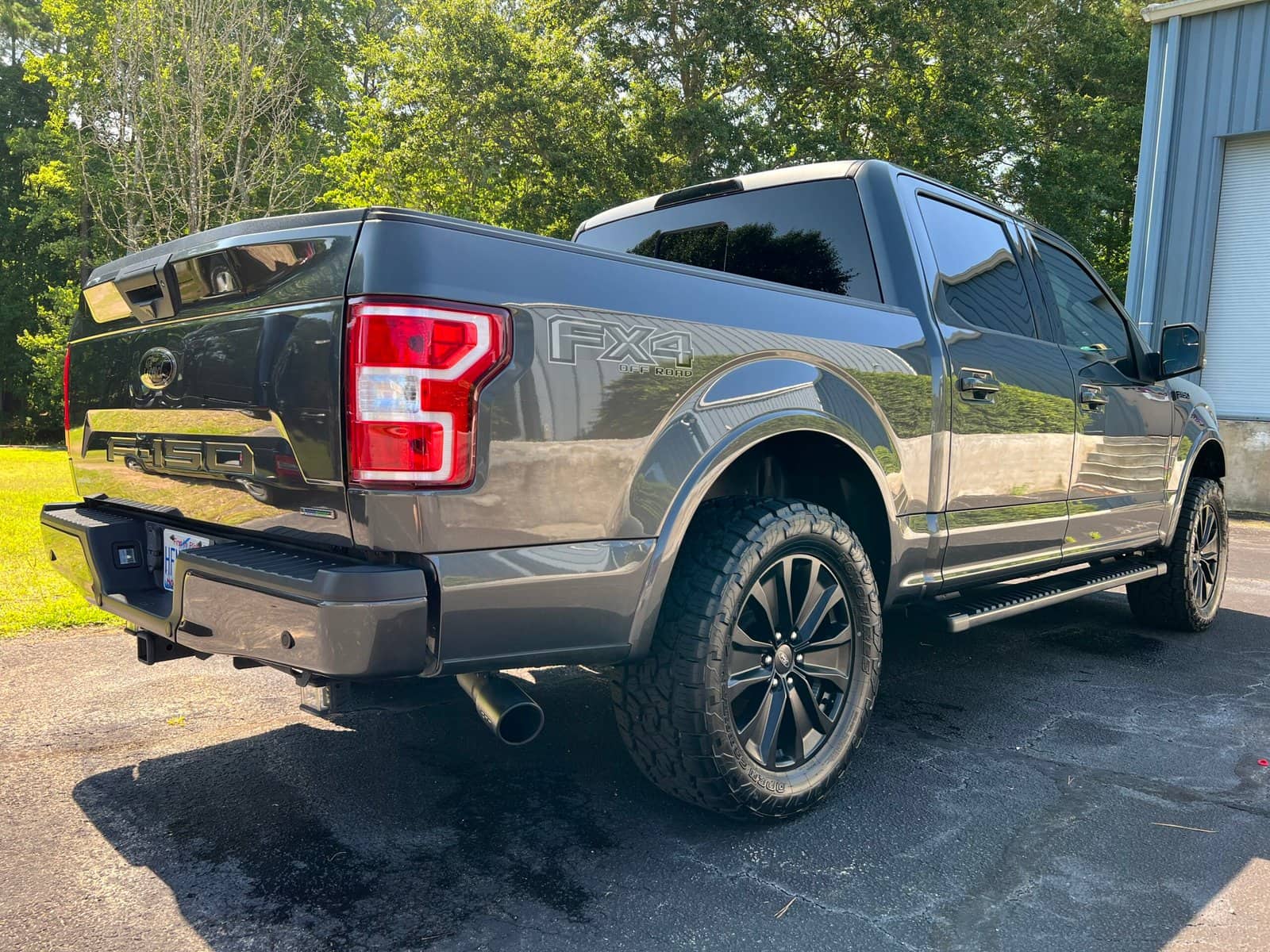Ford F-150 exterior after a mobile detail